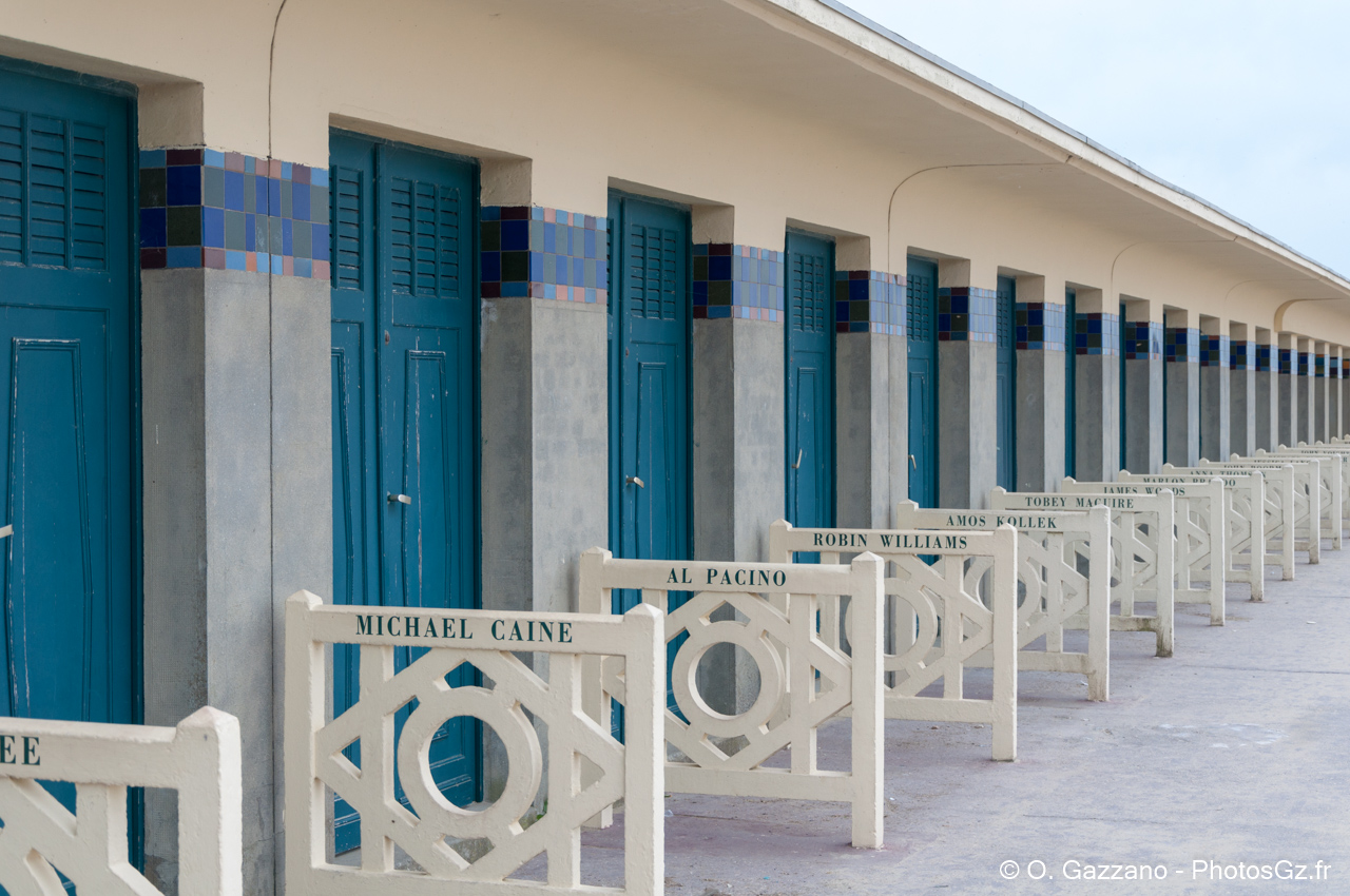 Cabines de plage privées -Deauville